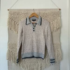 Central Park West Bobbie Polo Sweater